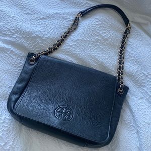 Tory Burch Black Leather Bag